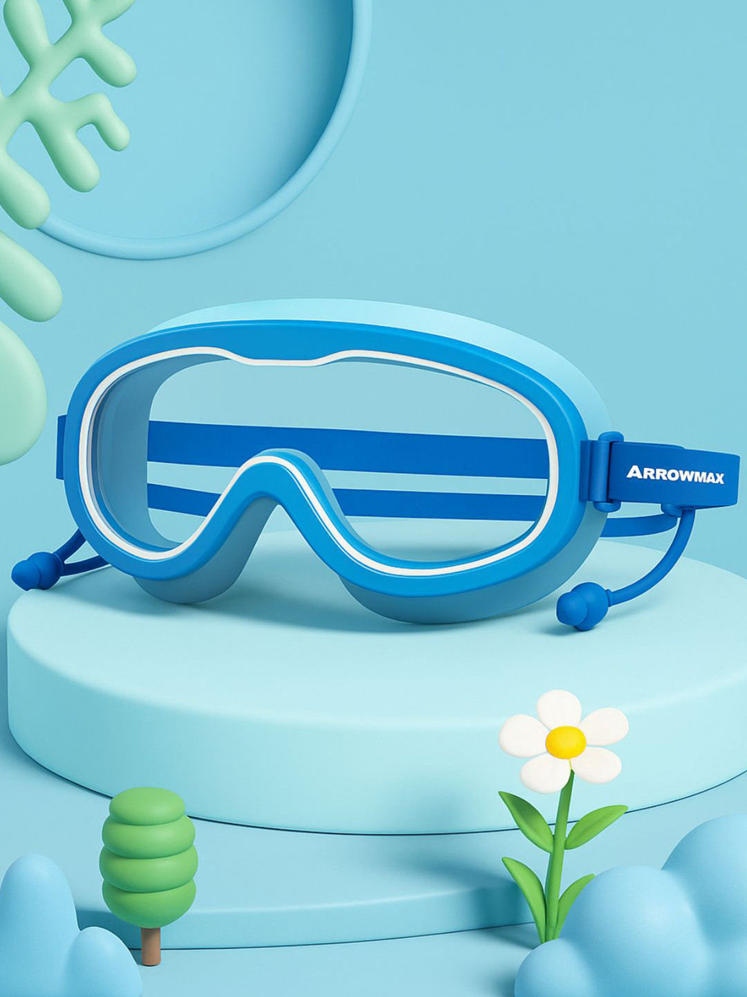 ARROWMAX Wide Frame Swimming Goggles