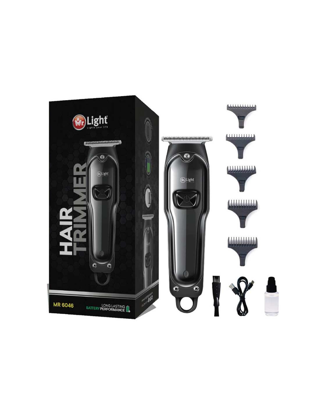 Mr.Light MR.6046 Hair Trimmer- Black