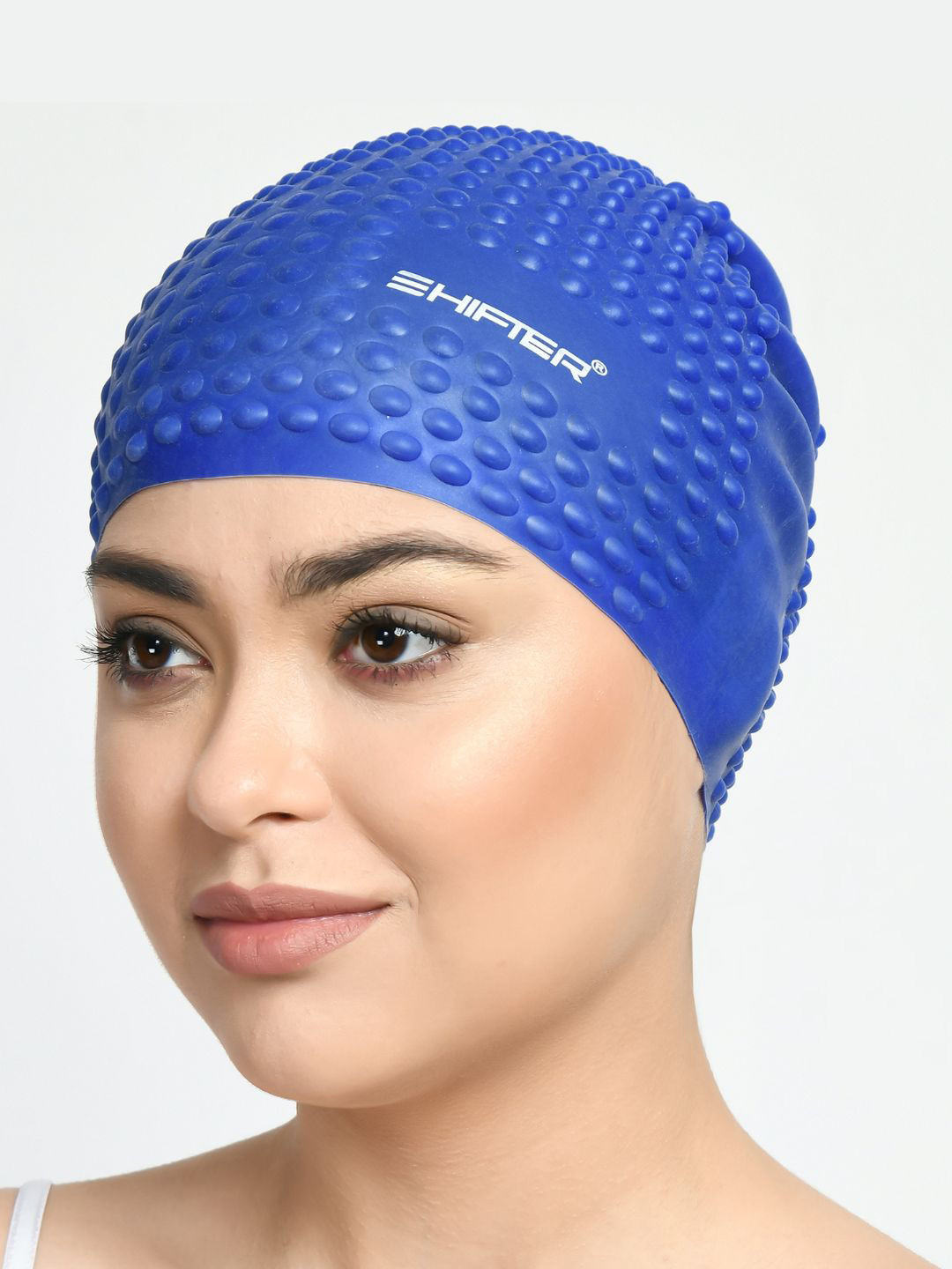 SHIFTER Bubble Textured Silicone Swimming Cap