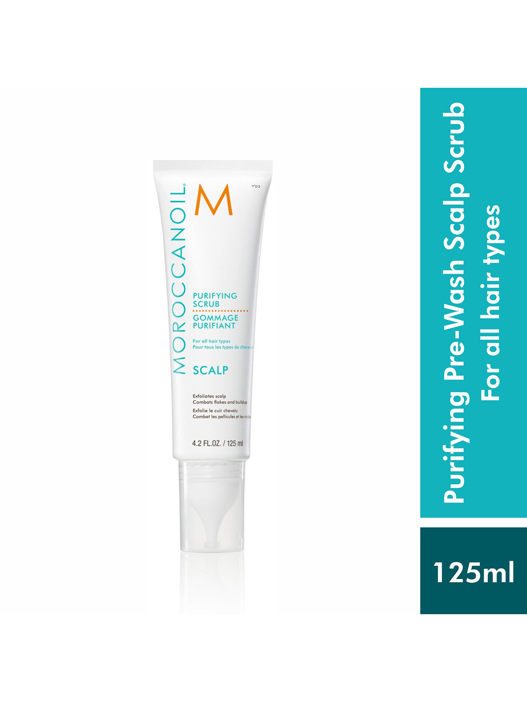 MOROCCANOIL Scalp Purifying Scrub with Argan Oil & Shell Powder - 125 ml