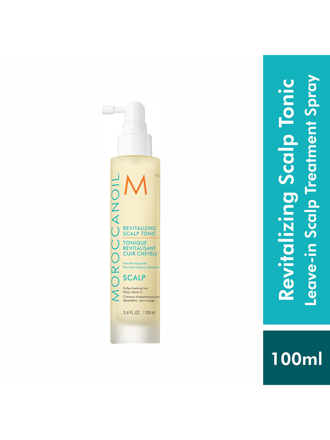 MOROCCANOIL Revitalizing Scalp Tonic Leave-In Spray with Majorana & Plum Leaf - 100 ml