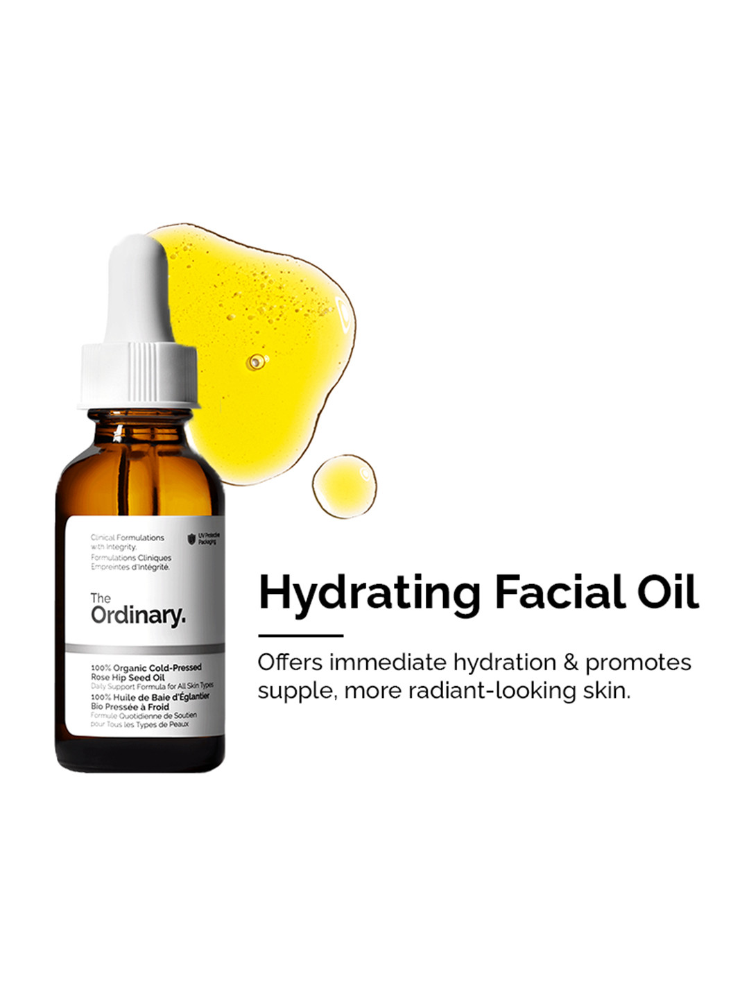 THE ORDINARY 100% Organic Cold-Pressed Rose Hip Seed Oil - 30ml