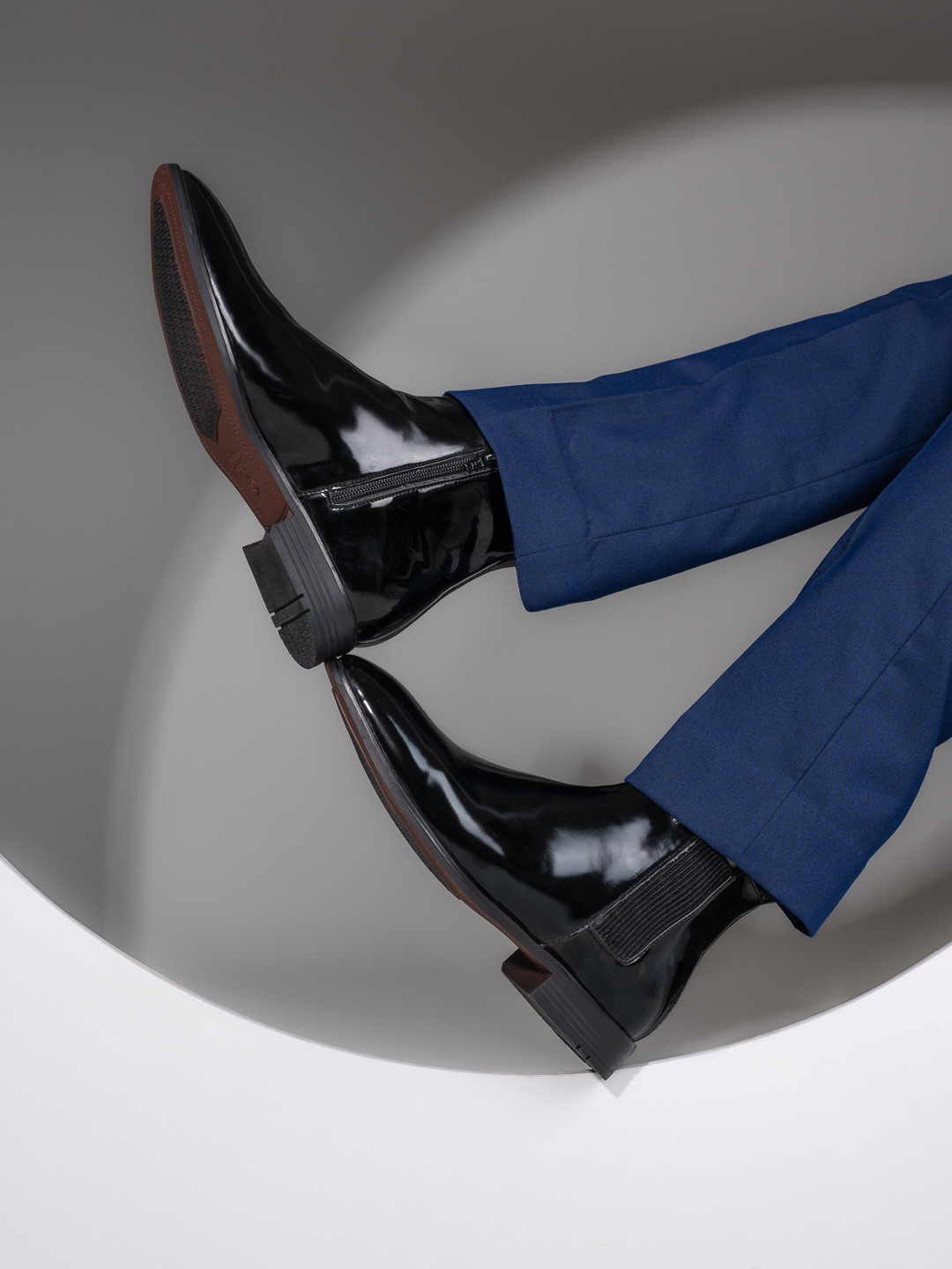 Albrto Torresi Men Chelsea Boots