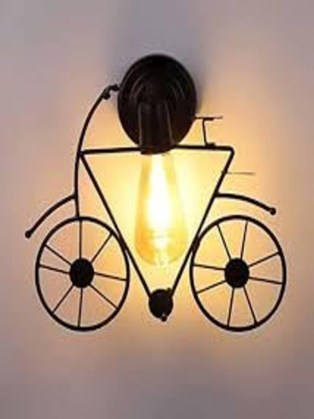 KINIS Black Quirky Abstract Shaped Shaped Light Wall Lamp