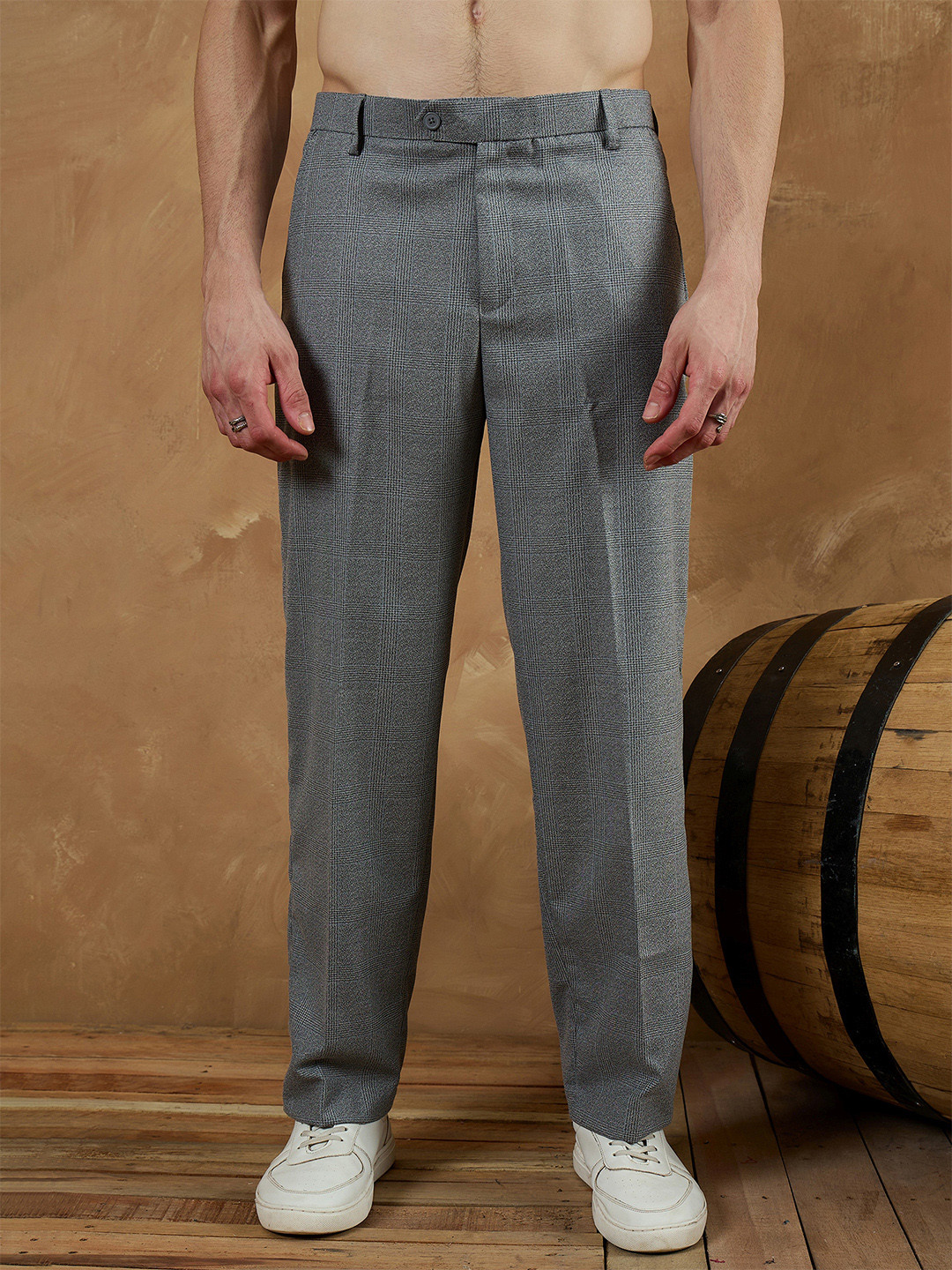 DENNISON Men Korean Loose Fit Casual Trouser