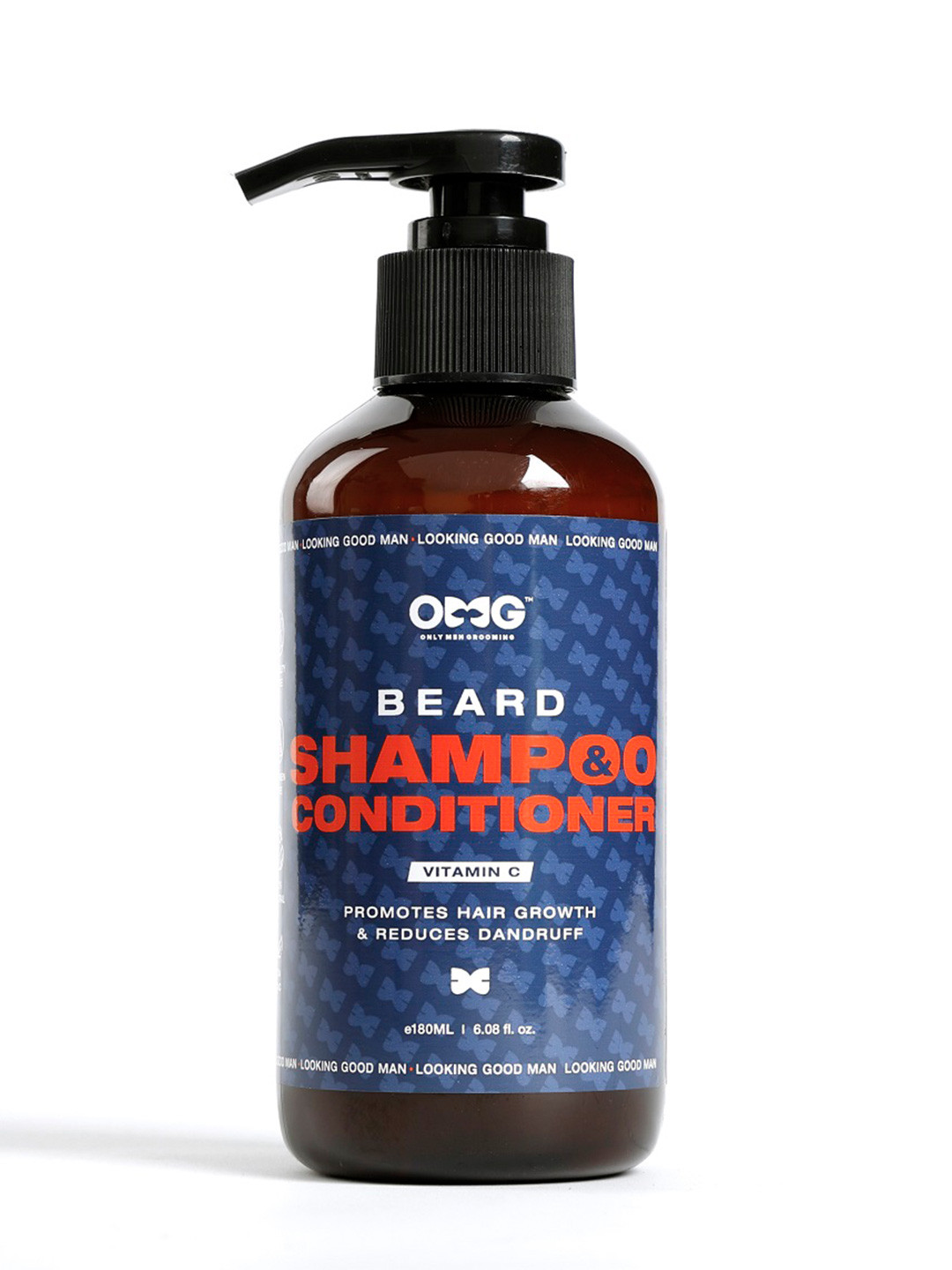 OMG OnlyMenGrooming Set Of 2 Beard Shampoo & Conditioner - 180 ml & Beard Balm - 100 g