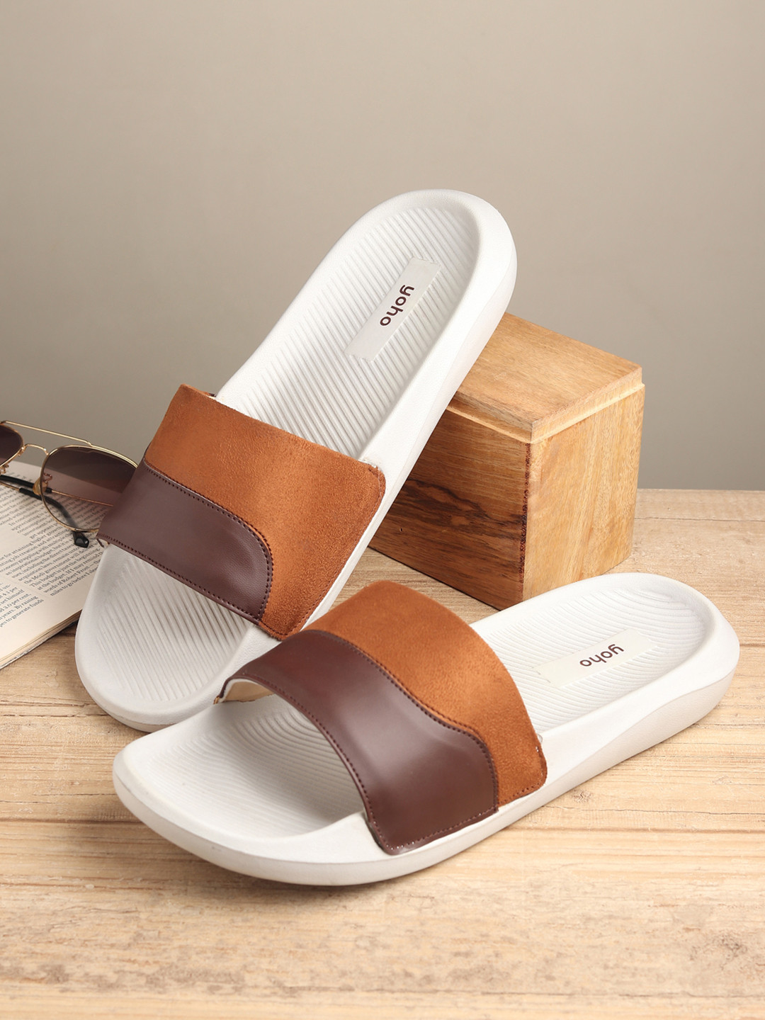 yoho Men Dawn Water-Friendly Cushioned Footpharma Footbed Slider