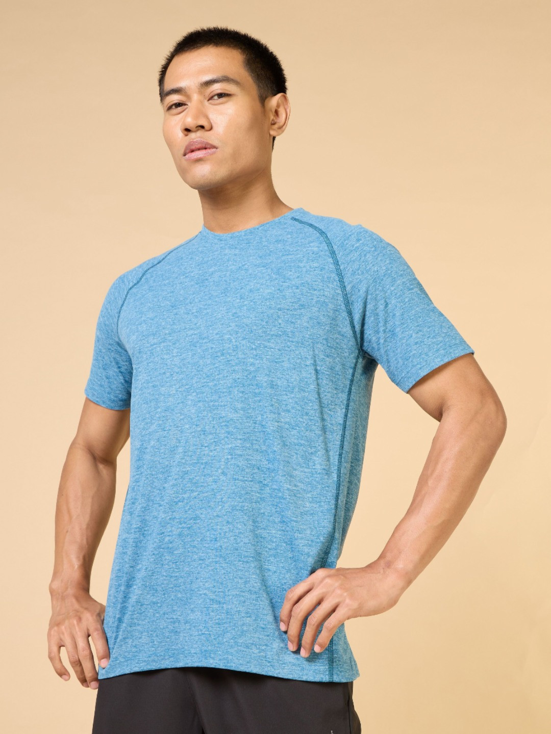 CULT COMFORTech Brand Carrier Round Neck T-shirt