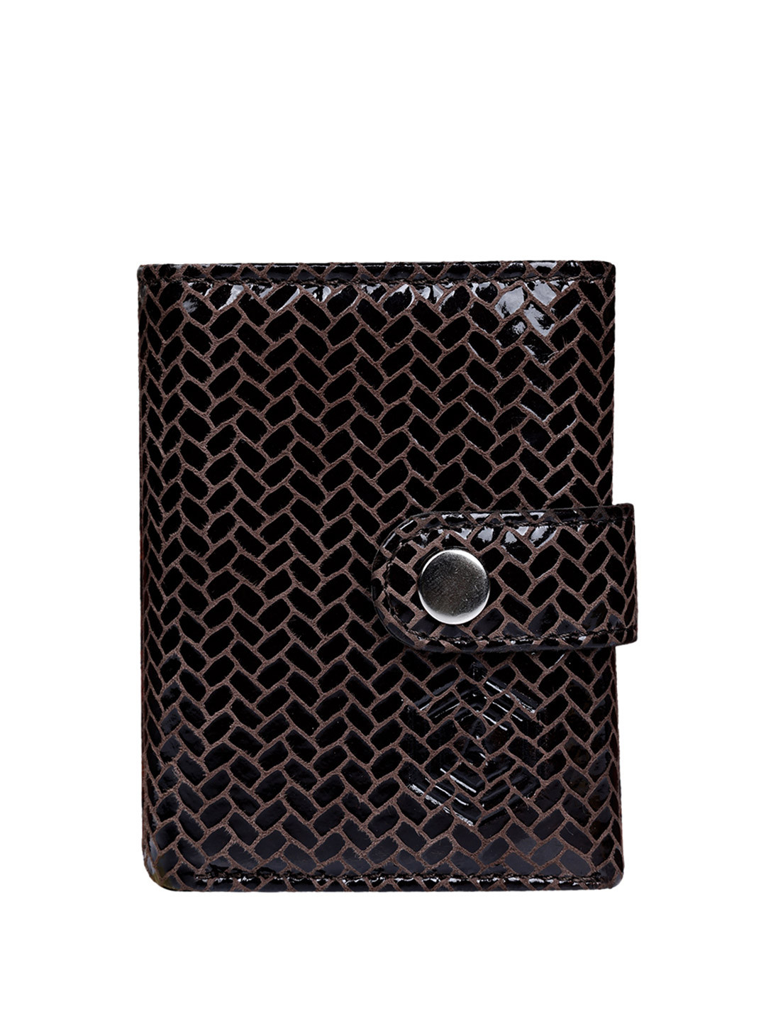 ARISTA VAULT Men Geometric Printed Three Fold Wallet