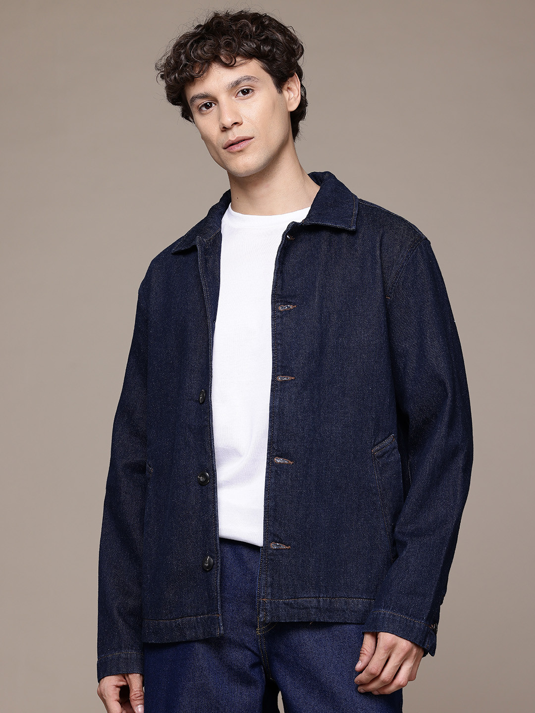 MANGO MAN Regular Fit Denim Jacket