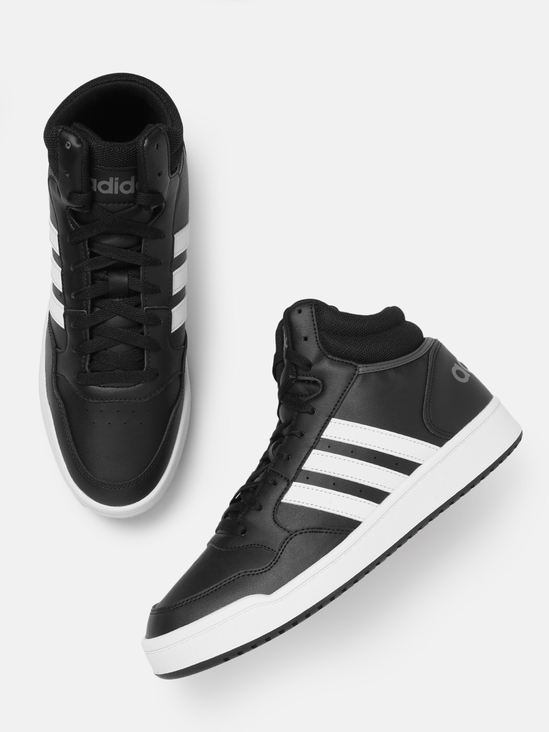 ADIDAS Men Hoops 3.0 Mid Ikd Basketball Shoes