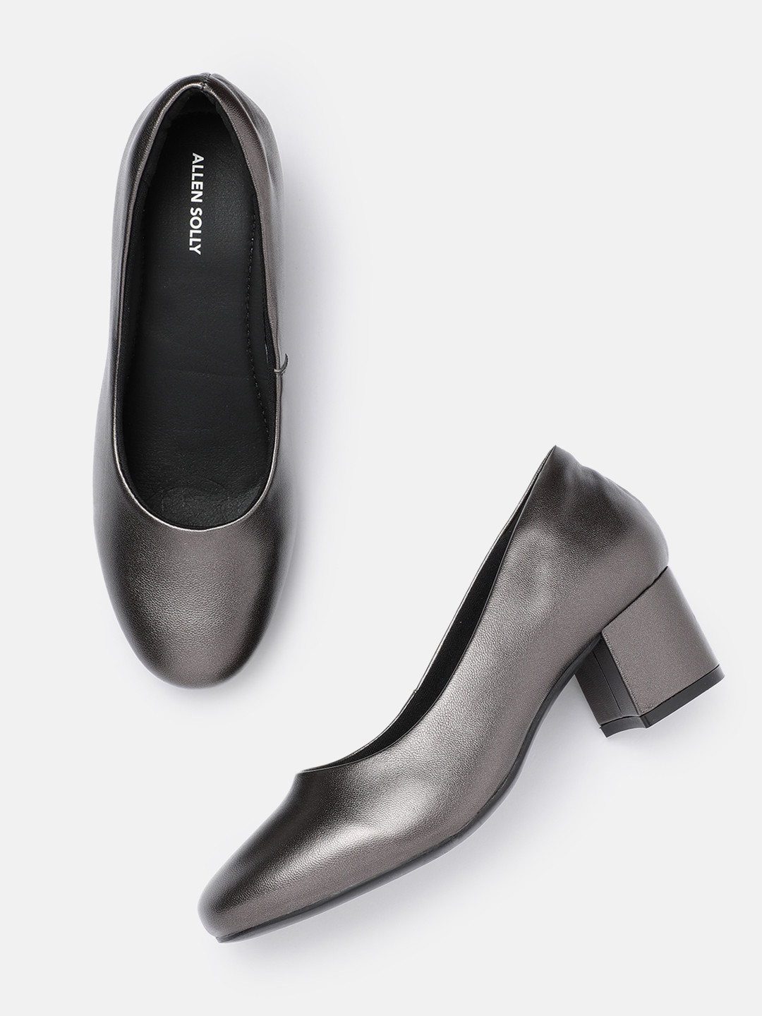 Allen Solly Smart Casual Block Heel Pumps