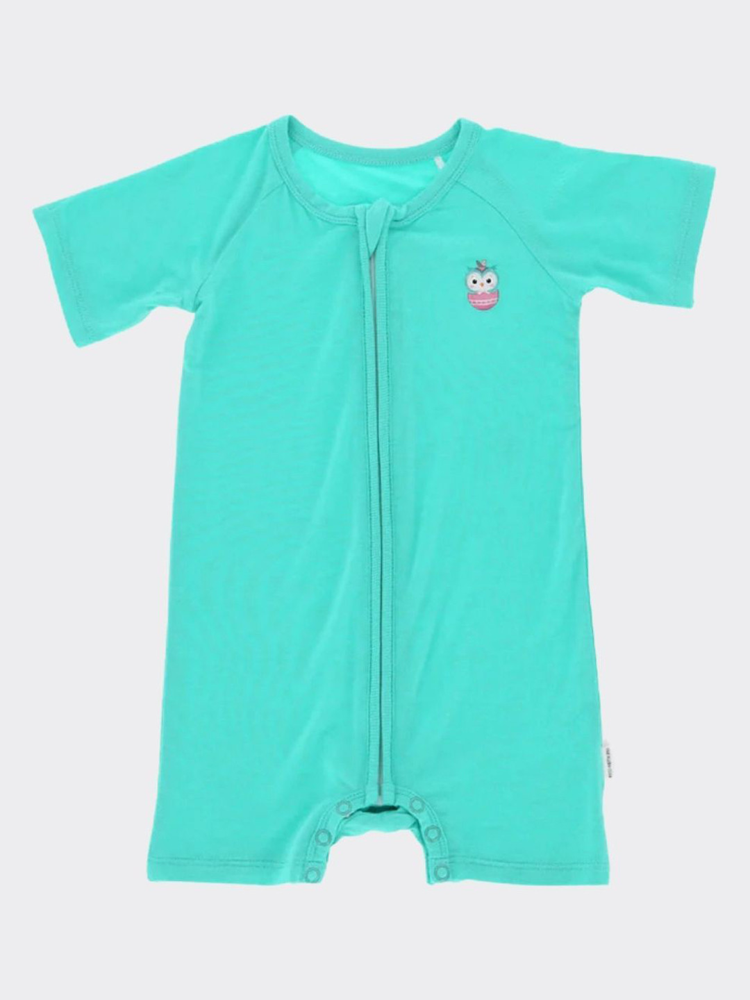 THE PLUSH CLUB Infants Half Sleeves Romper