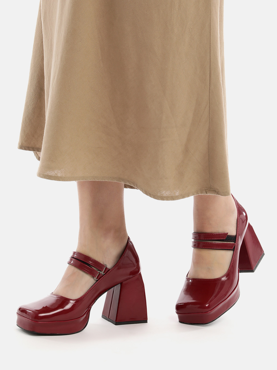 ZORI WORLD Party Block Mary Janes