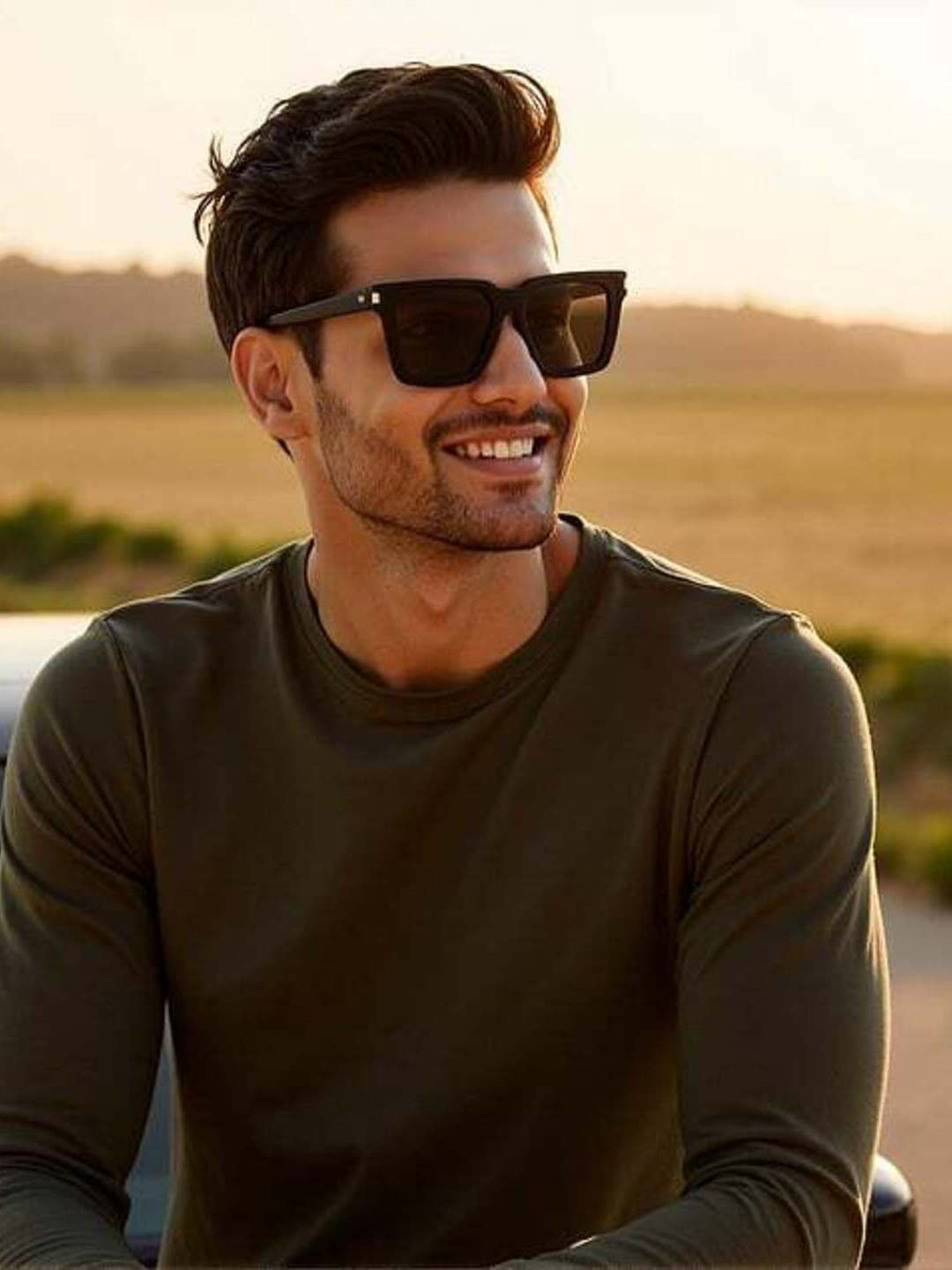 Vincent Chase Unisex Wayfarer Sunglasses with Polarised and UV Protected Lens 228731