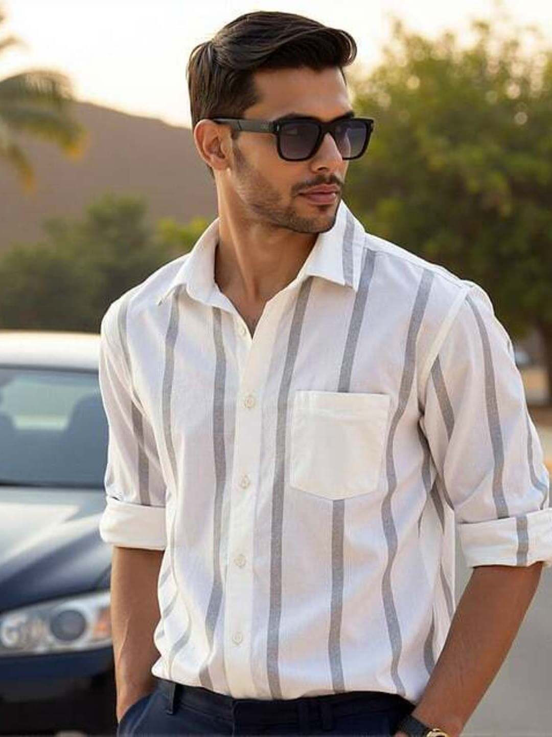 Vincent Chase Unisex Square Sunglasses with Polarised and UV Protected Lens 228740