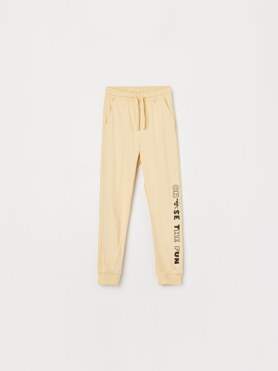 Fame Forever by Lifestyle Boys Typographic Printed Cotton Joggers