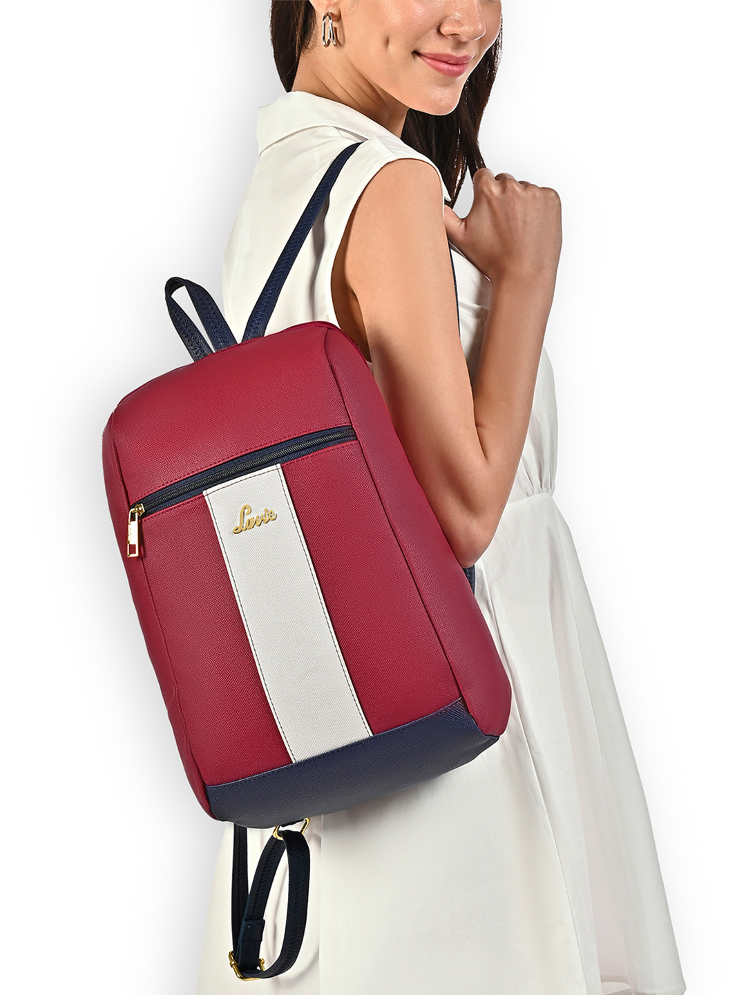 Lavie Women Colourblocked Backpack