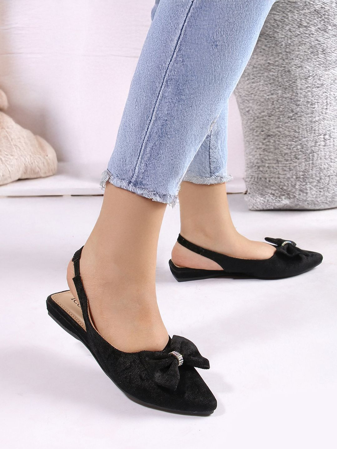 ICONICS Women Mules with Bows
