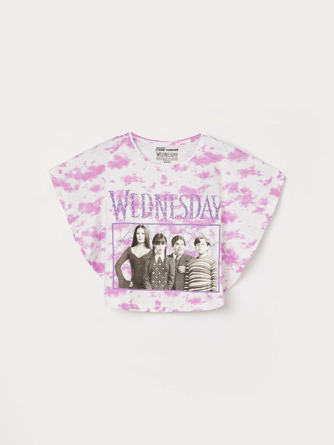 Fame Forever by Lifestyle Girls Wednesday Printed Cotton T Shirt