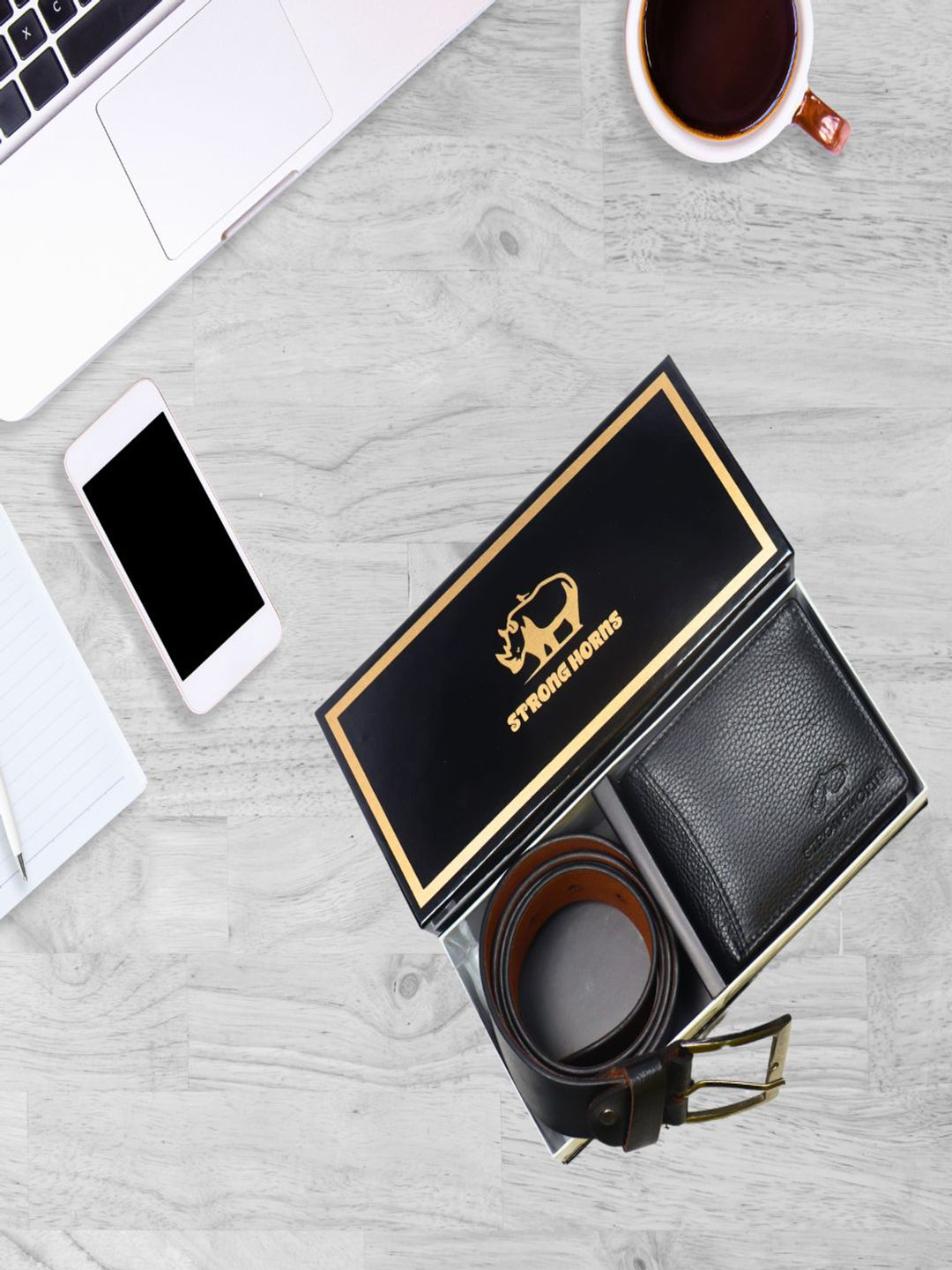 STRONG HORNS Men Accessory Gift Set of