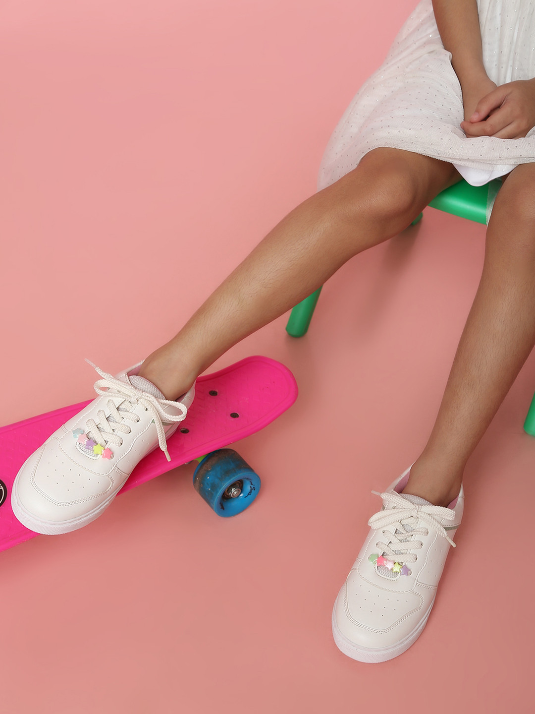 Aria Nica Girls Lace-Ups Sneakers