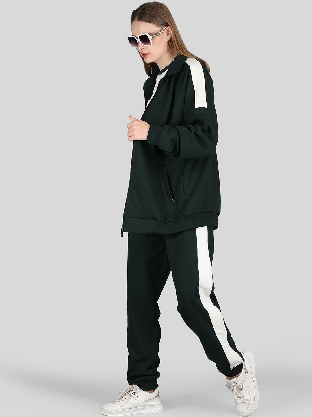 Raxedo Women Survival Game-Inspired Tracksuit- Jacket, T-Shirt & Joggers Set