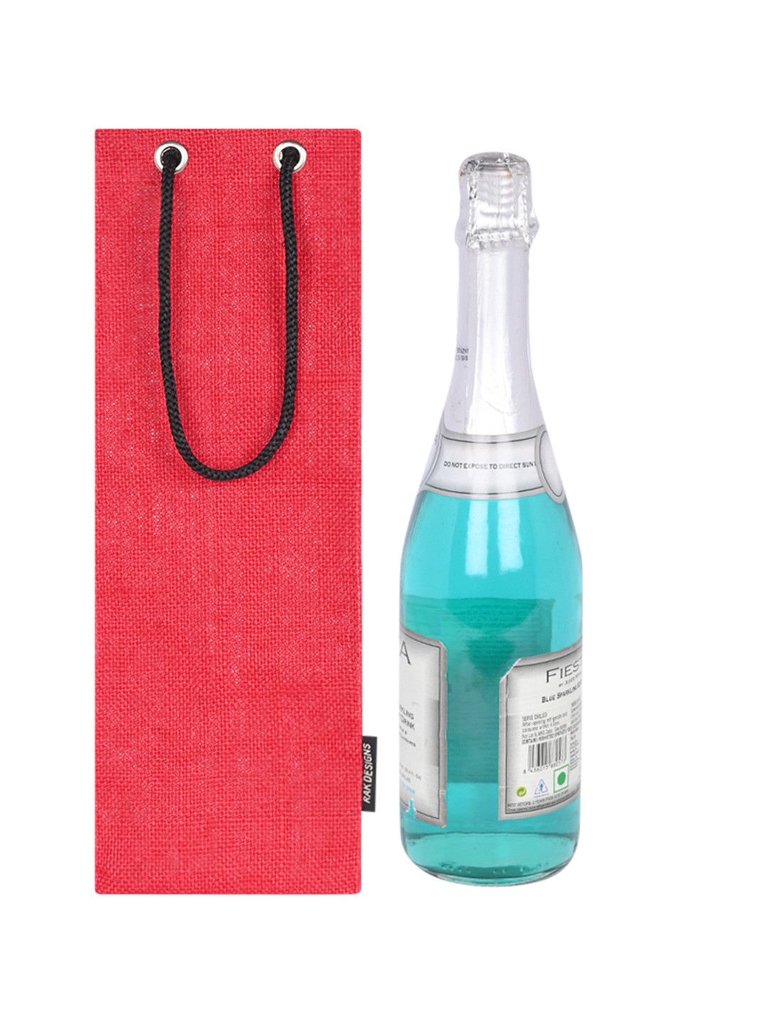 RAK DESIGNS Unisex Jute Solid Lunch Bag