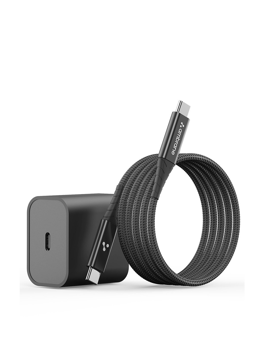 Ambrane RAAP M20 20W Type C & USB Mobile Charger Adapter With Cable