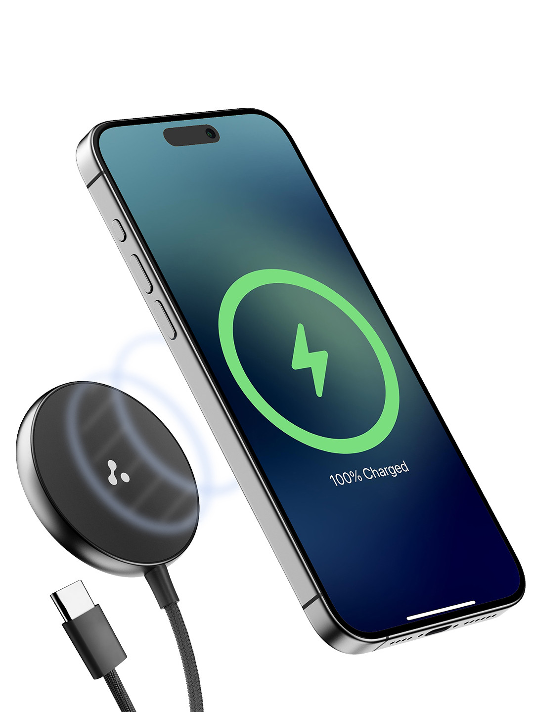 Ambrane 15W Qi-2 & Magsafe with 60W Type C  Wireless Charger