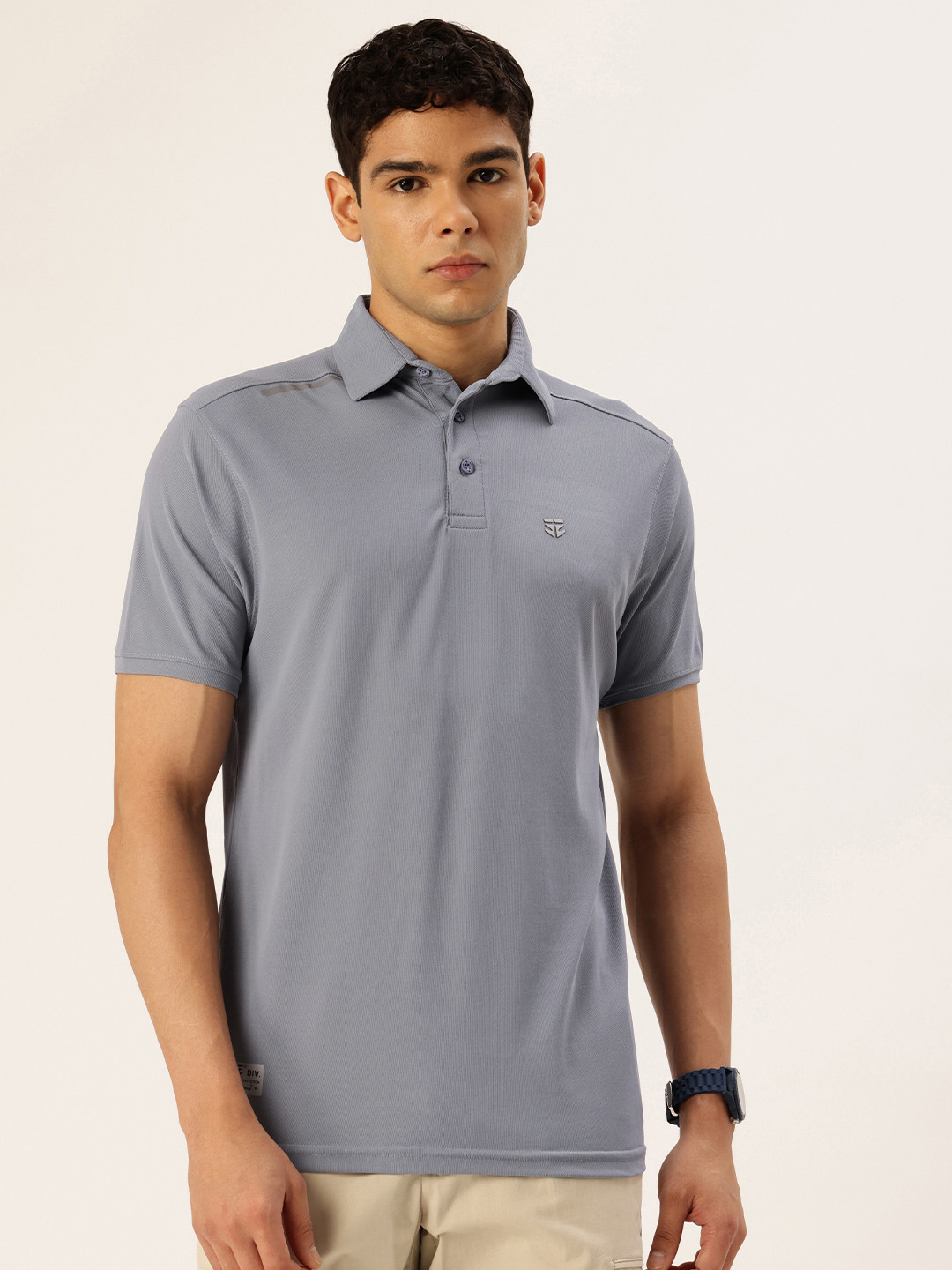FIFTY TWO Polo Collar Casual T-shirt
