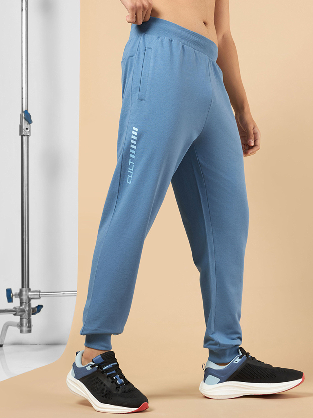 CULT Men Blue Cult Training Slim Fit Joggers