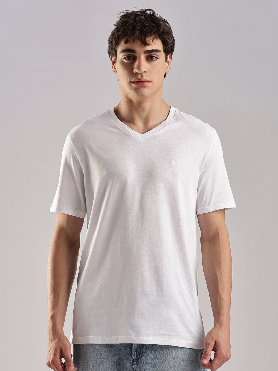 Calvin Klein Jeans Men V-Neck T-shirt