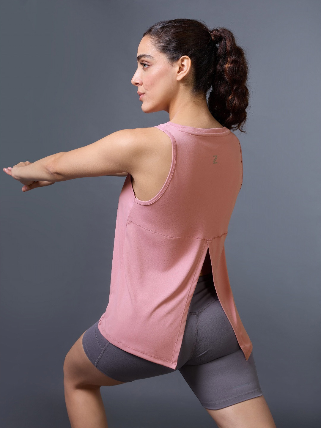 CULT Women's Pink Run Forward Tank