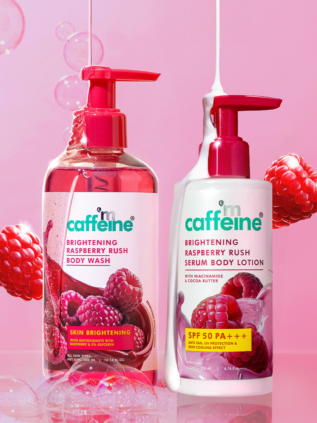 MCaffeine Raspberry Rush Combo Kit