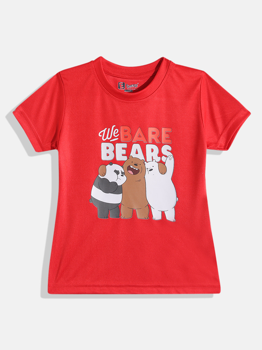 Eteenz Girls We Bare Bears Printed T-shirt