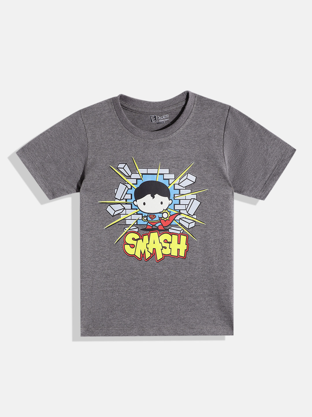 Eteenz Kids Boys Superman Printed T-Shirt