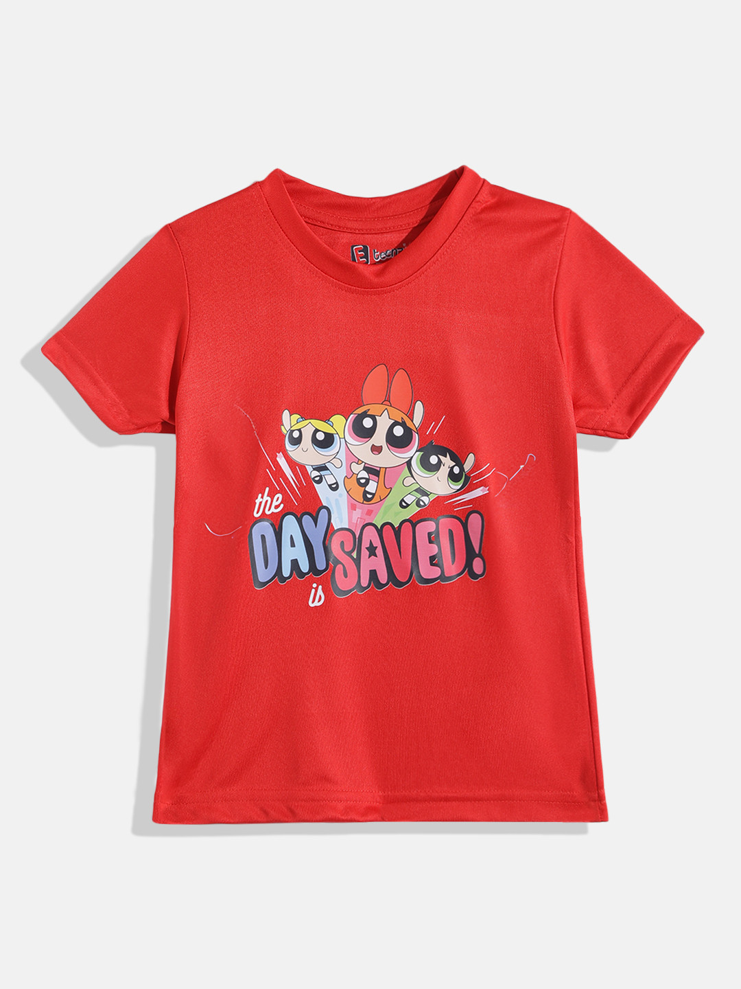 Eteenz Girls Powerpuff Girls Printed T-shirt