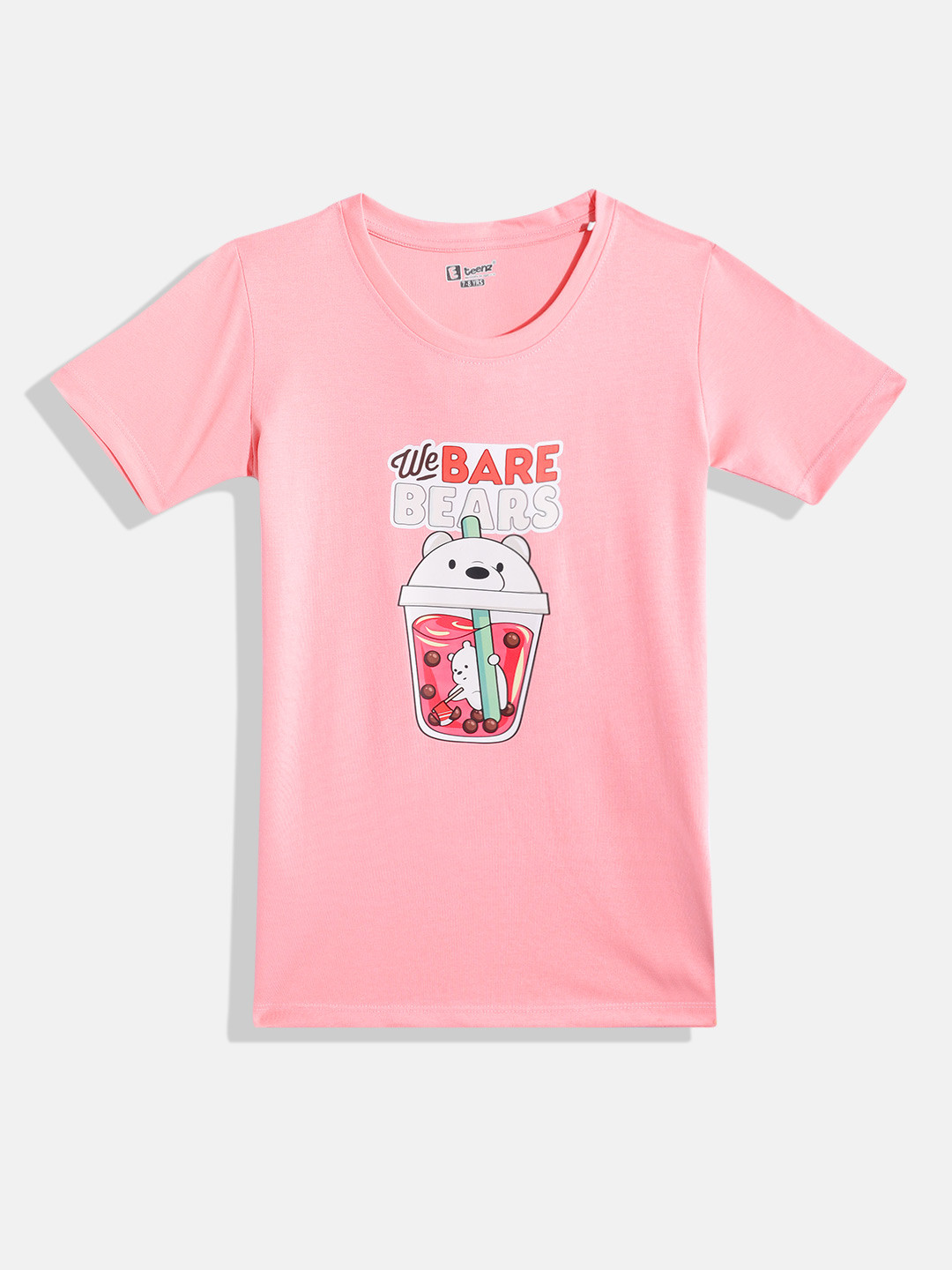 Eteenz Kids Boys We Bare Bear Printed T-Shirt