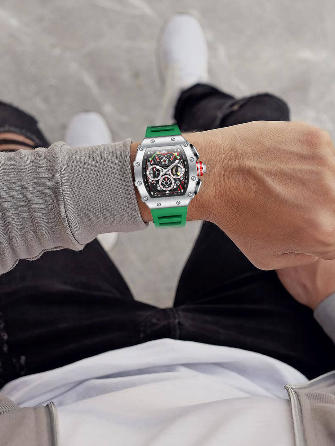 GIORDANO Men Dial & Straps Analogue Watch GZ-50120-06