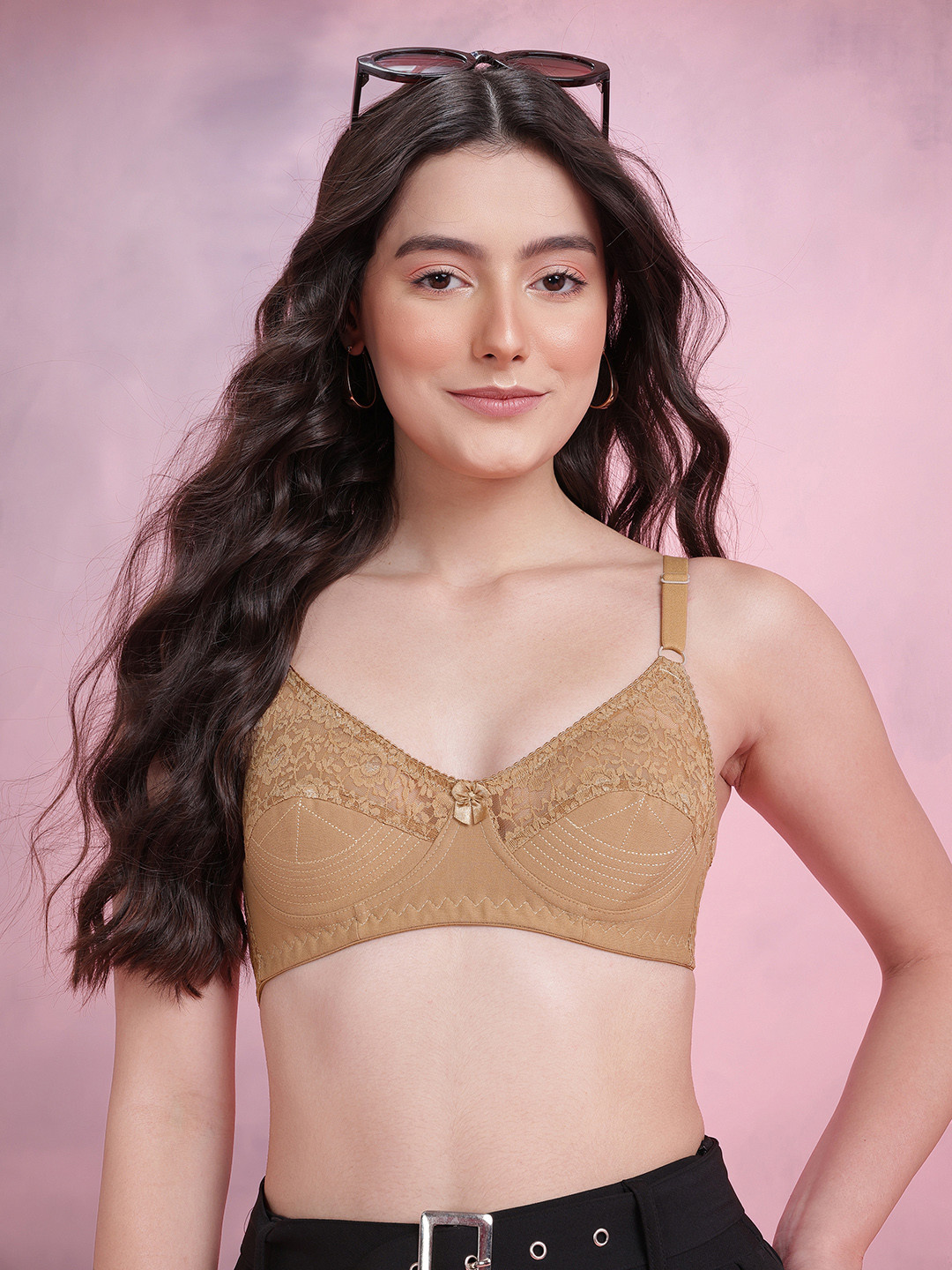DressBerry Lace Bra Medium Coverage