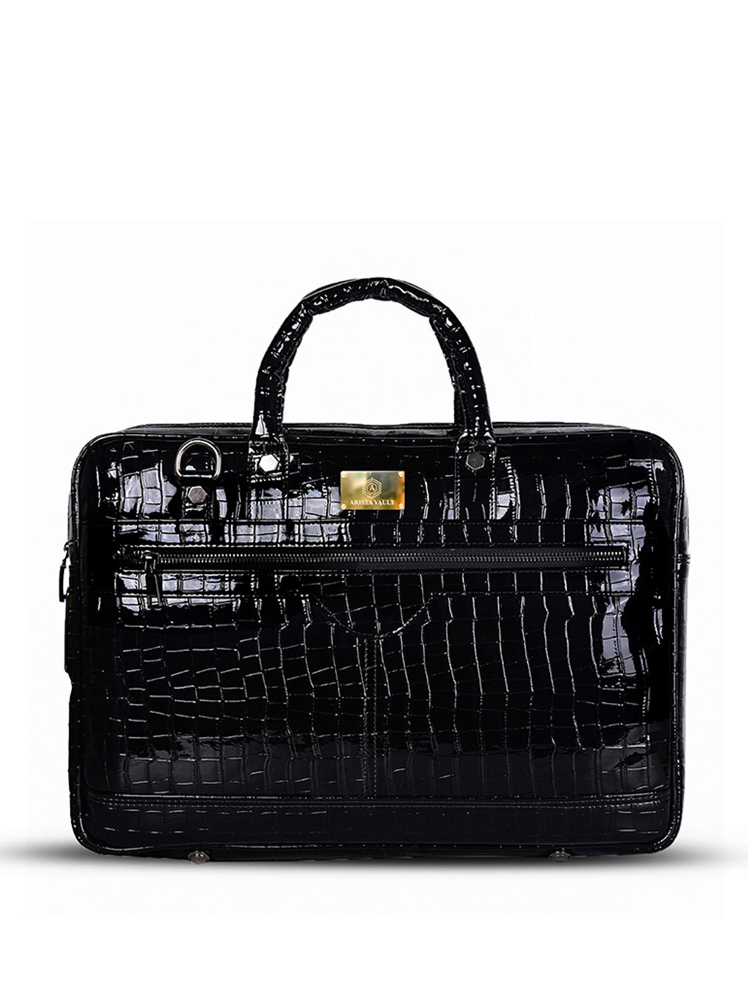 ARISTA VAULT Men Textured Laptop Bag
