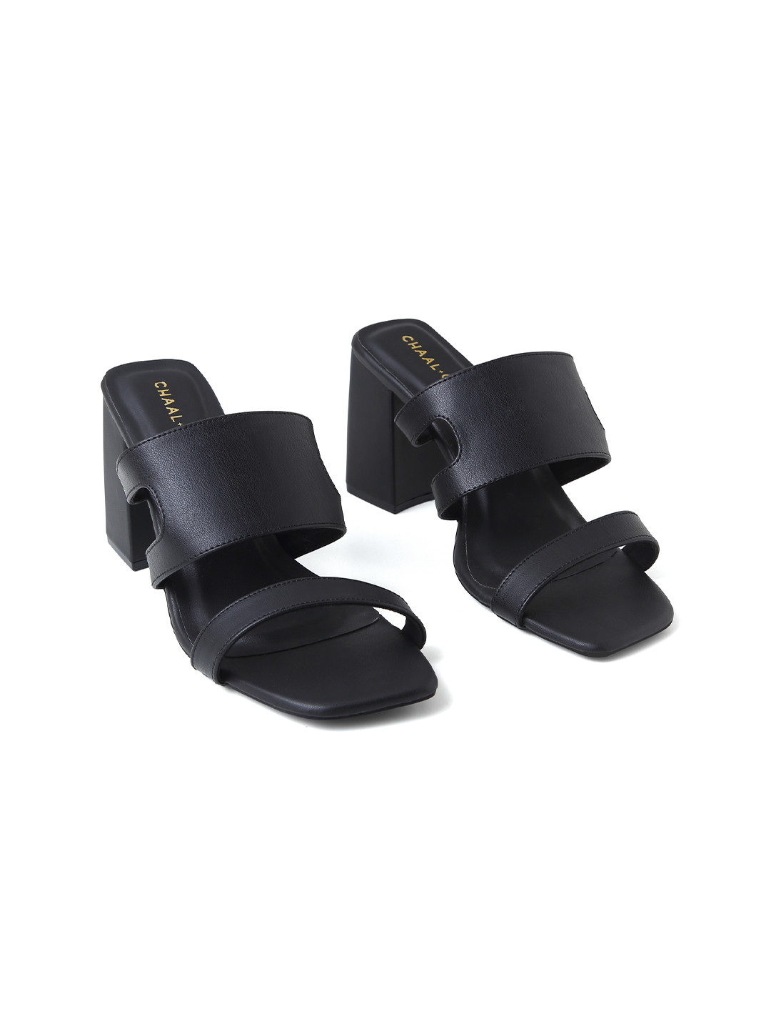 CHAAL CHALAN Alyssa Open Toe Heels