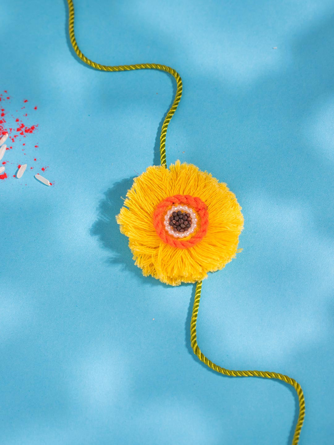 Voylla Traditional Seed Thread Rakhi