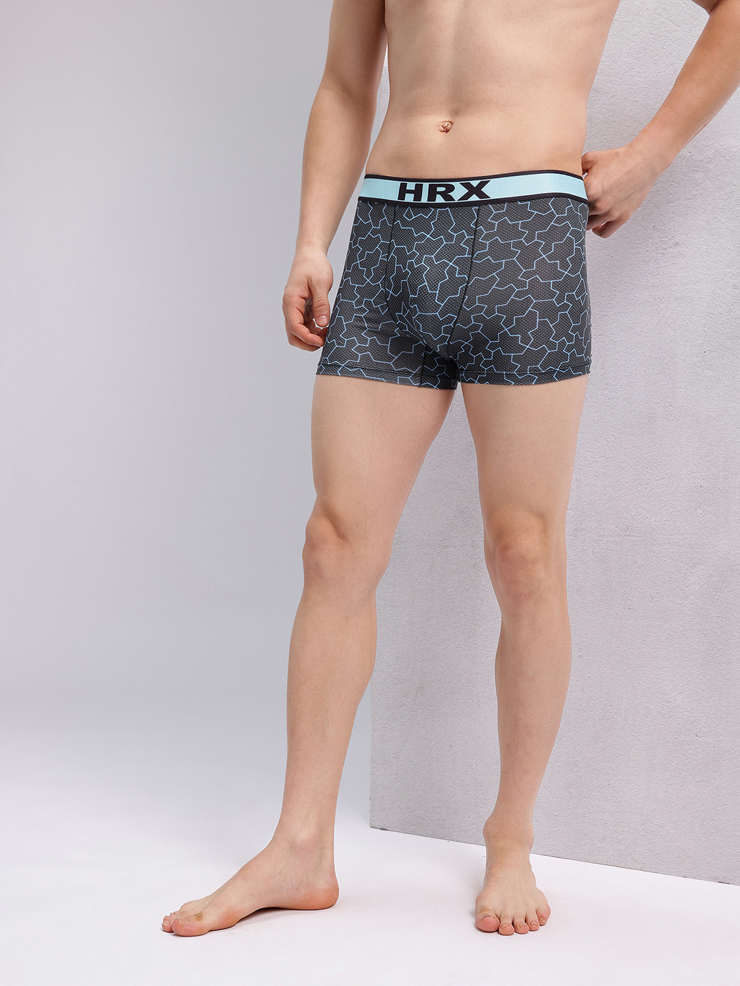 HRX by Hrithik Roshan Men Printed IntelliSoft Air Max Trunks