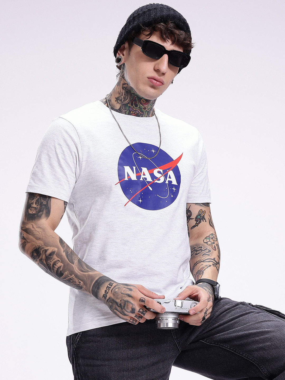Kook N Keech NASA Graphic Printed Pure Cotton T-shirt