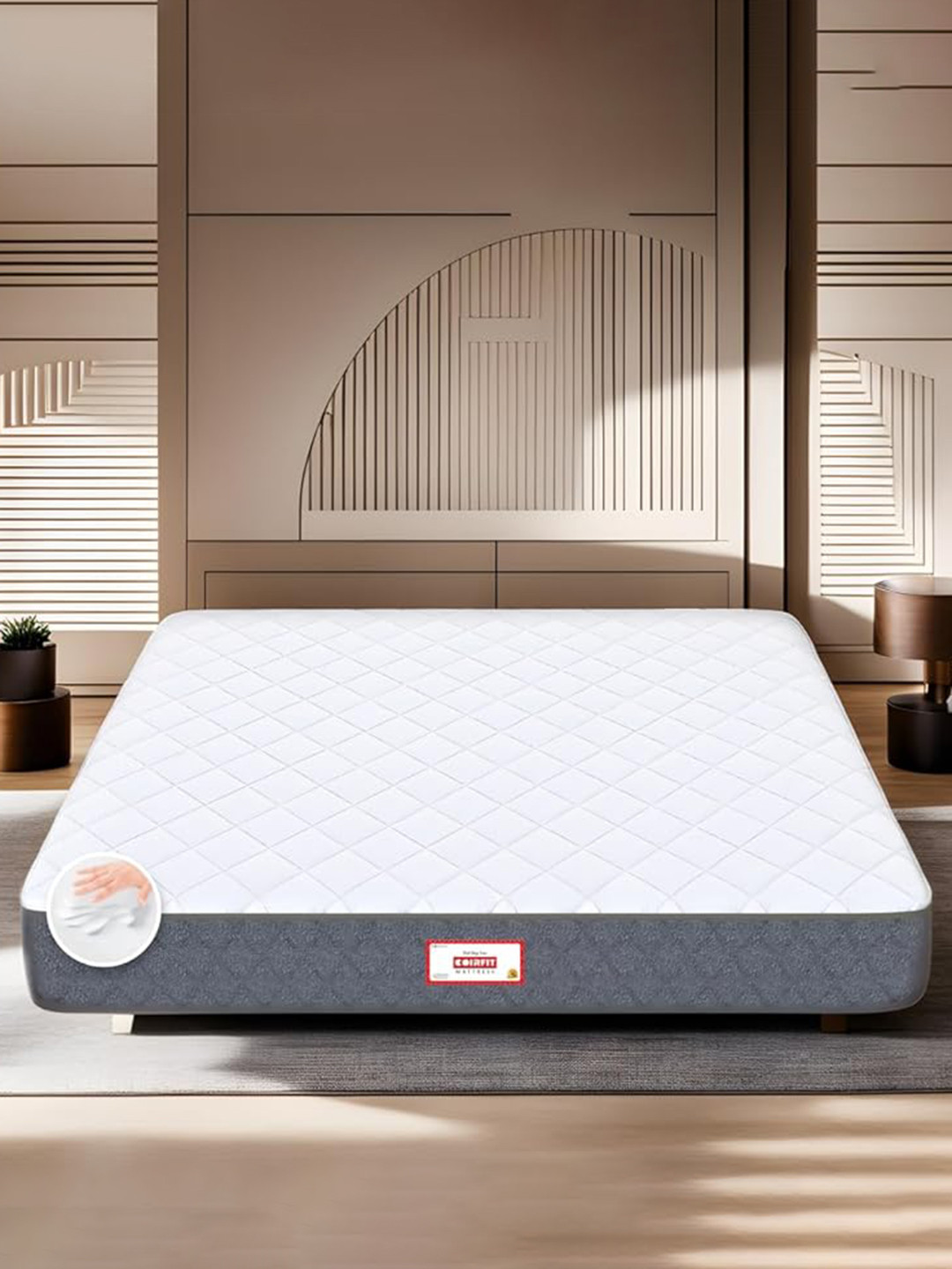 COIRFIT Twin Plus 5 Zone I-shape Tech.Memory Foam Single Size 5 Inch Mattress (75X36)