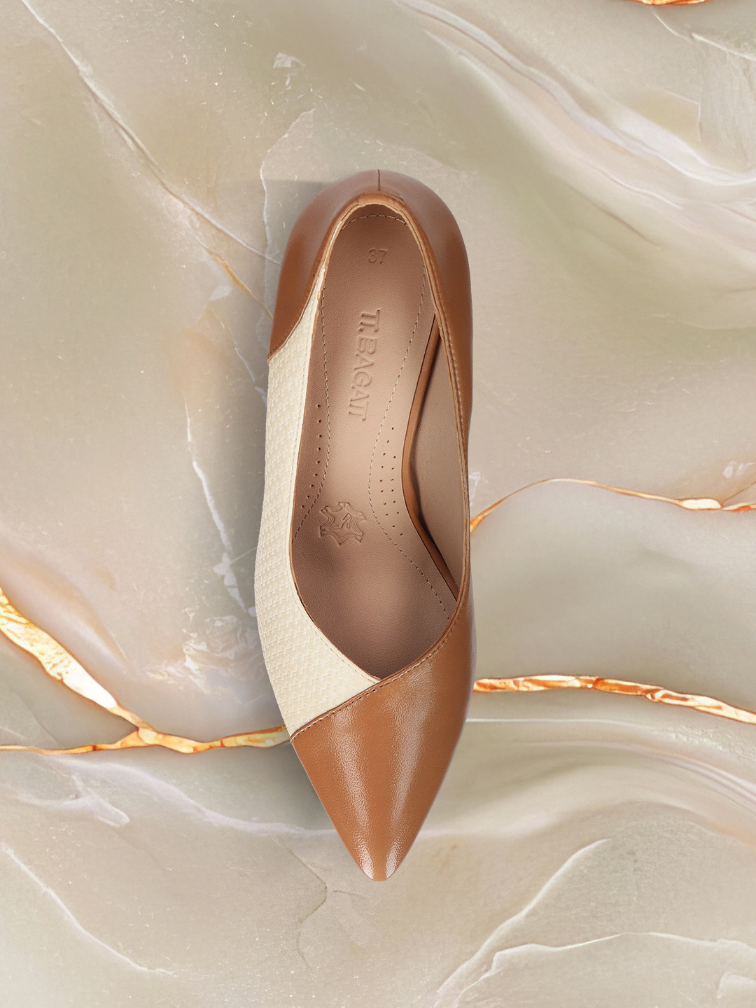 BAGATT Leather Stiletto Pumps