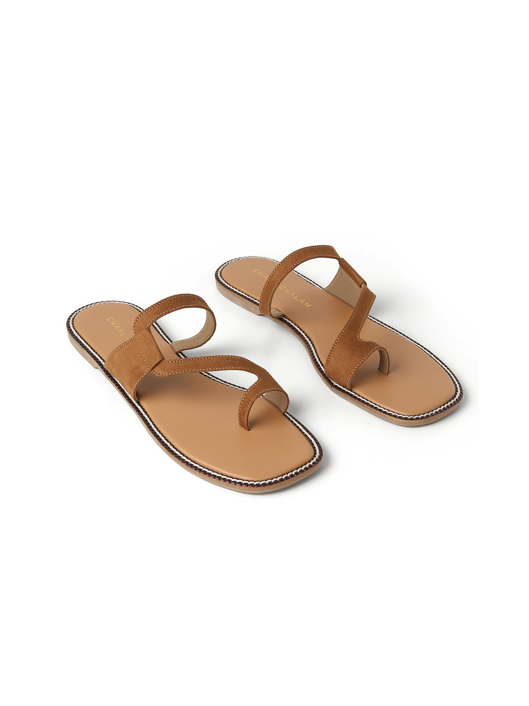 CHAAL CHALAN Terra Hand Stiched Flats