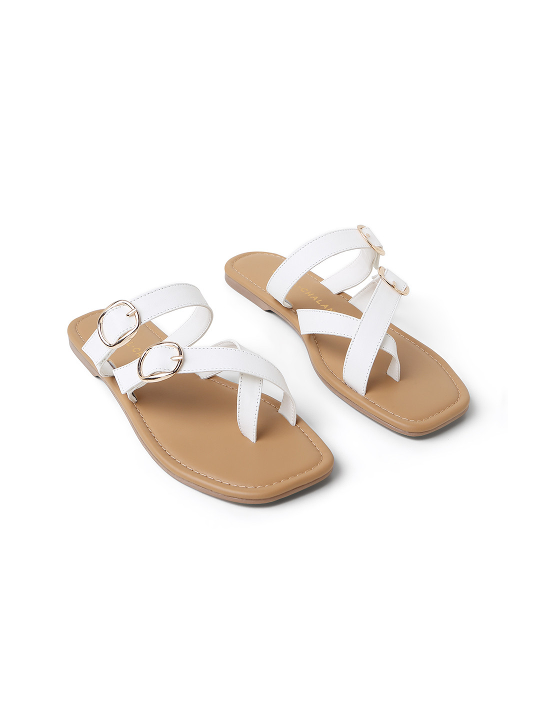 CHAAL CHALAN Clara White Flats